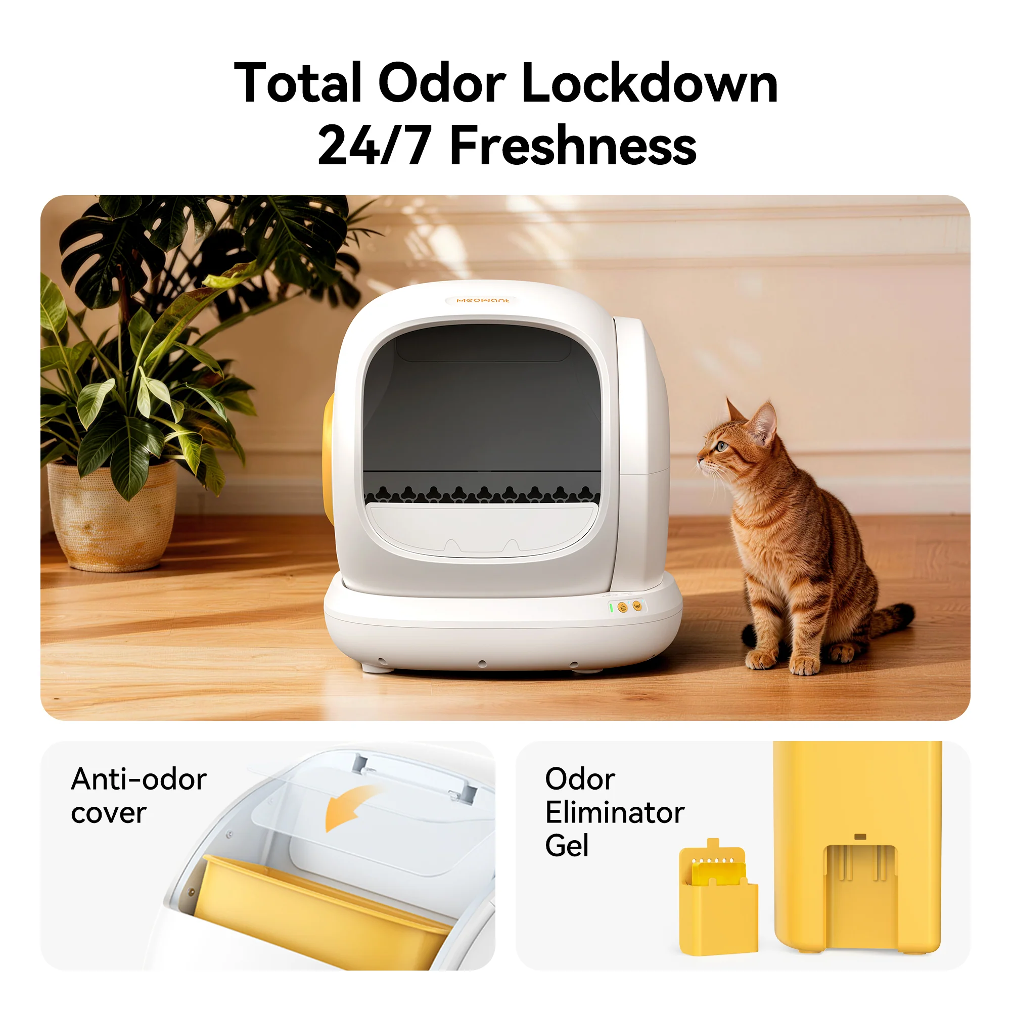 Meowant Self-Cleaning Cat Litter Box - MW-SC02 - Image 5