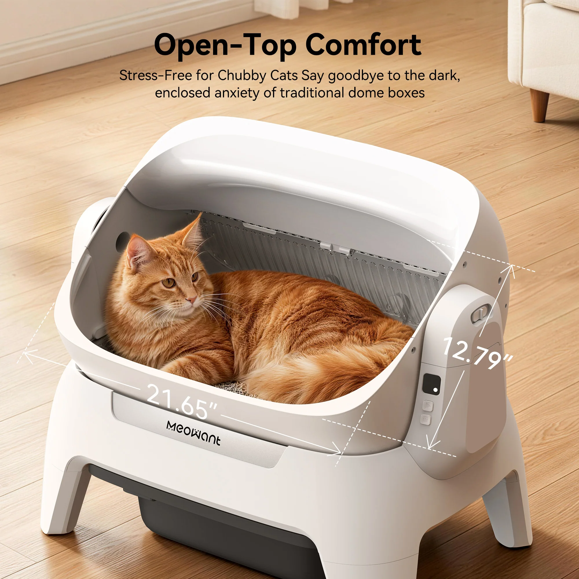 Meowant Self-Cleaning Cat Litter Box – MW-SC10 - Image 6