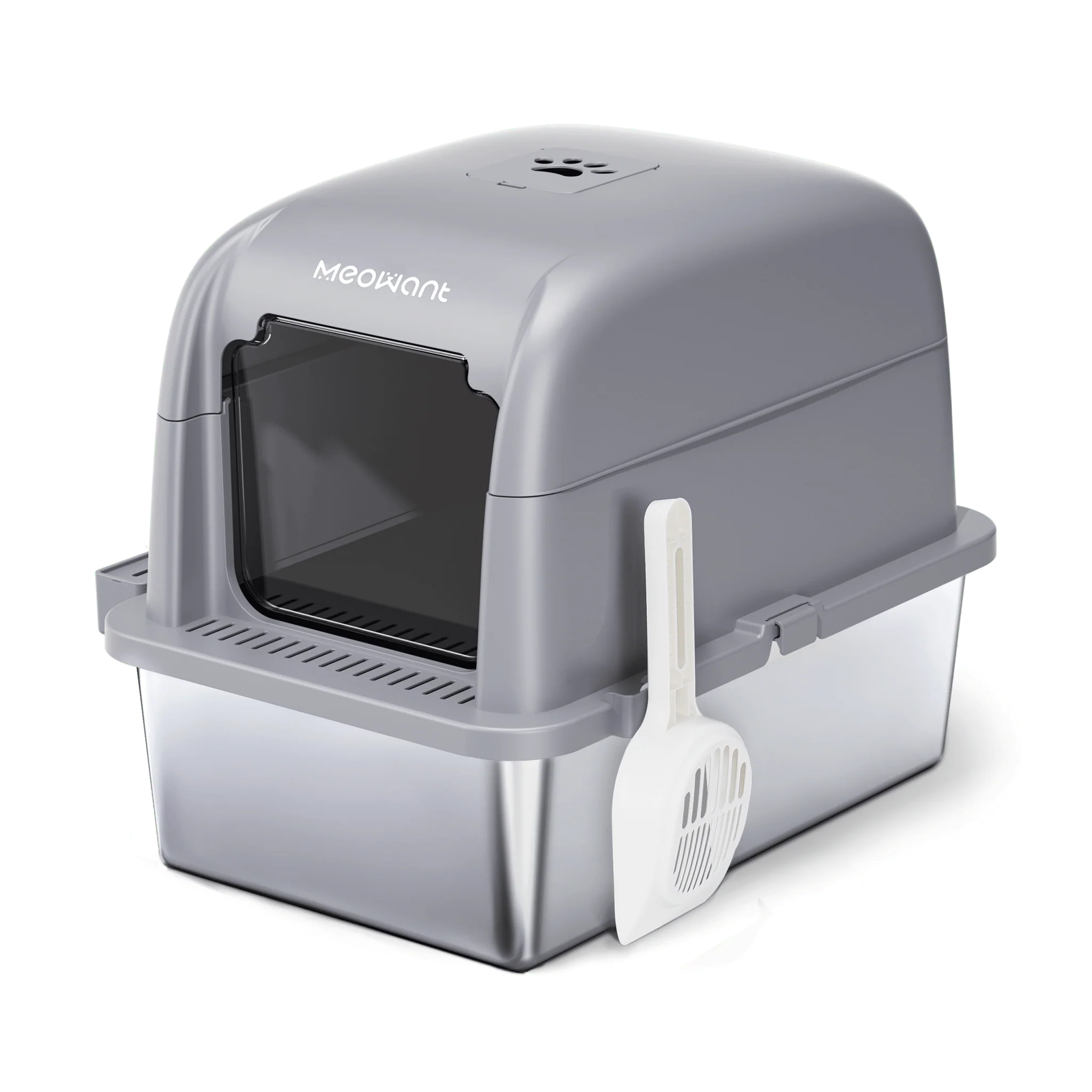 Meowant Stainless Steel Cat Litter Box -  LB02 - Image 3